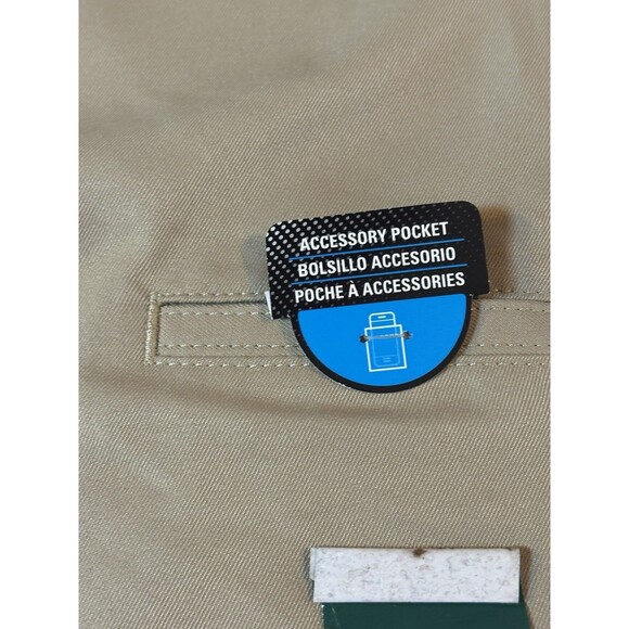 NEW PGA TOUR Flat Expandable Waist Shorts Tan Khaki Men's Size 40 MSRP$55 - Picture 13 of 14